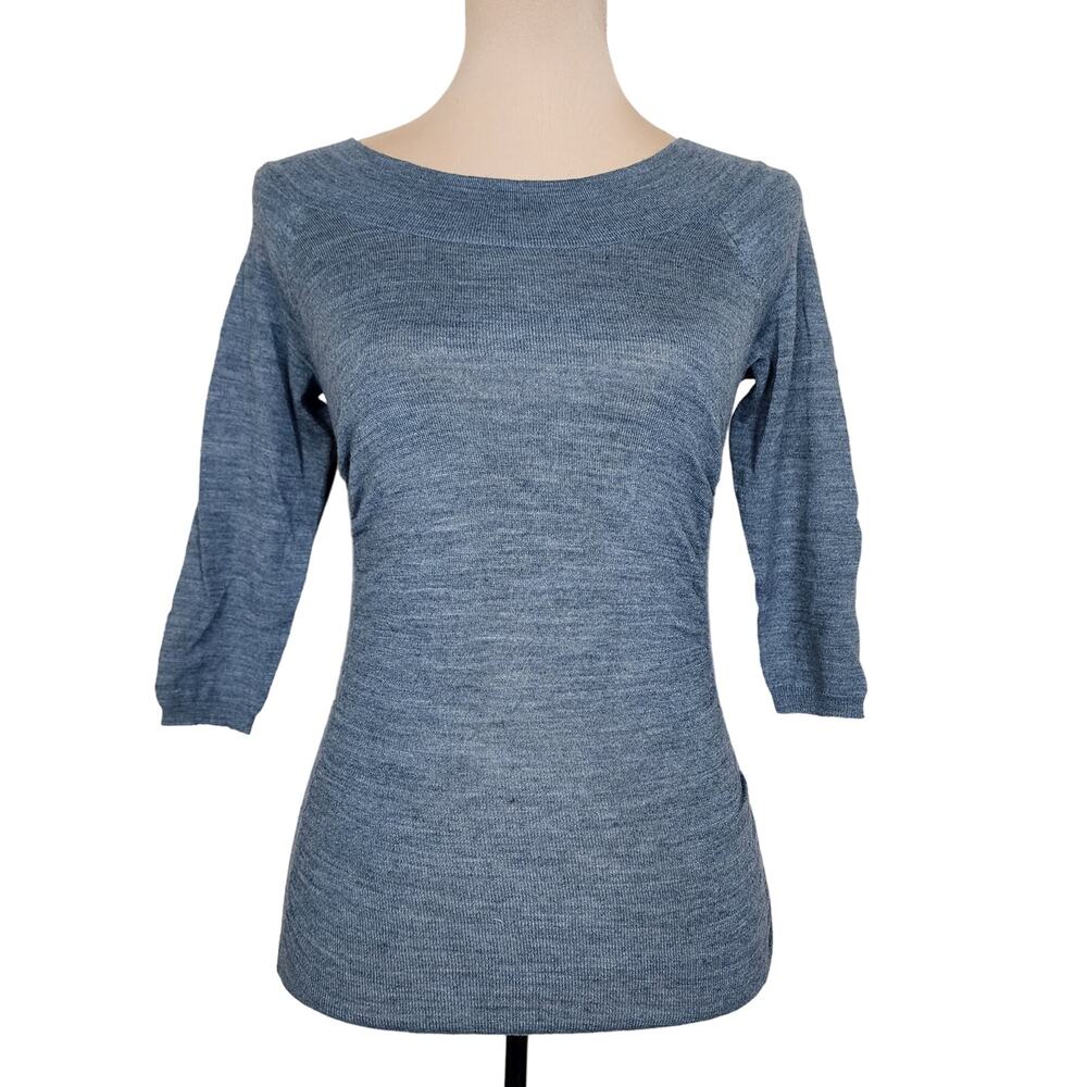Forenza XS Grey Gray Half Sleeve Shirt Top